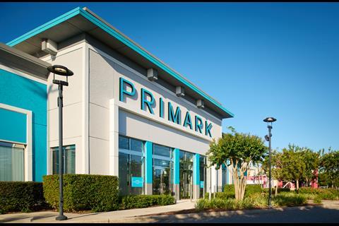 Exterior of Primark Orlando store